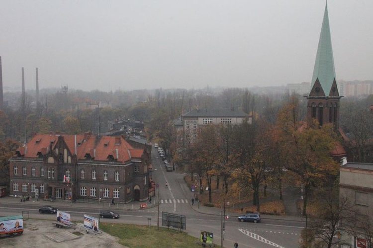 Otwarcie lądowiska w Siemianowicach Śl.