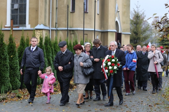 Grób partyzantów "Bartka" w Mazańcowicach