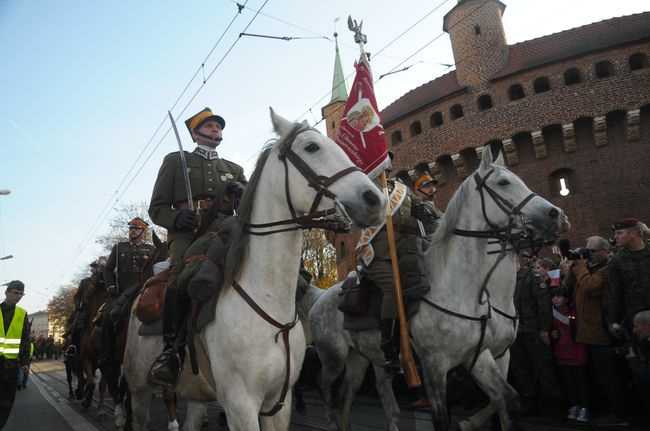 Święto Niepodległości w Krakowie - 2014. Cz. 2