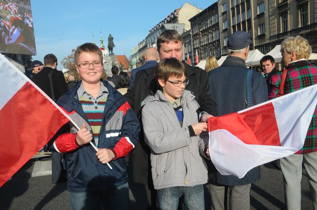 Święto Niepodległości w Krakowie - 2014. Cz. 2