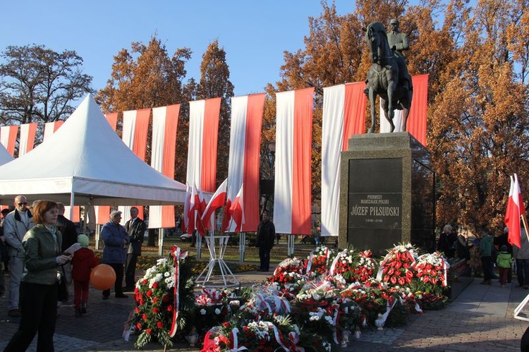 Święto Niepodległości z harcerzami