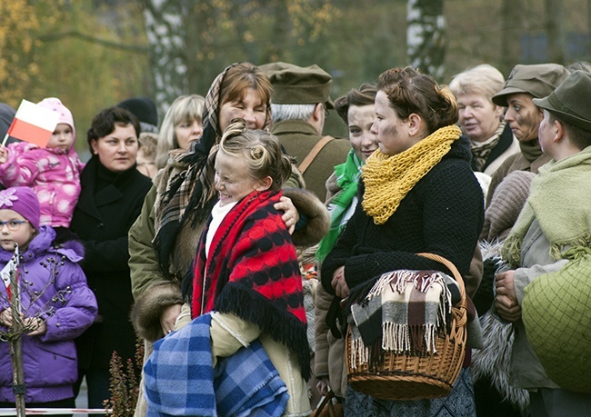 Inscenizacja w Białym Borze