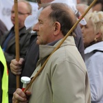 Emeryci górniczy protestowali