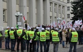 Emeryci górniczy protestowali