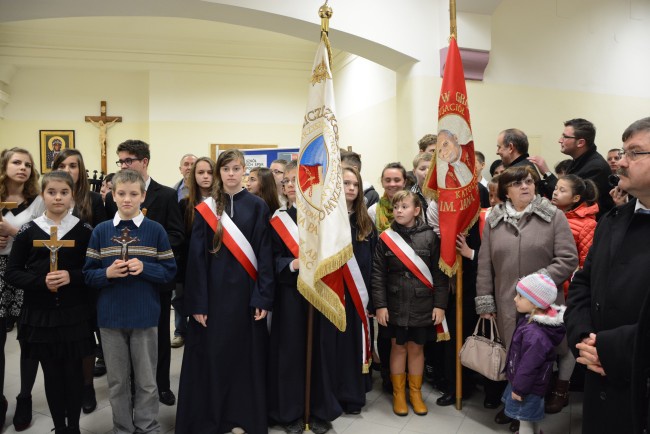 Poświęcenie gmachu szkół katolickich w Opolu