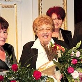  Barbara Tomanek odbiera gratulacje