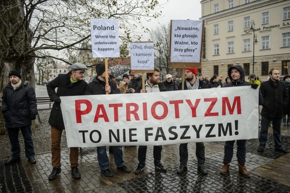 Uliczne protesty związane z wyborami