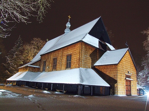  Gawłuszowicka świątynia w zimowej szacie