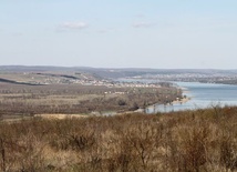 Dniestr. Granica Mołdawi z prorosyjskim Naddniestrzem