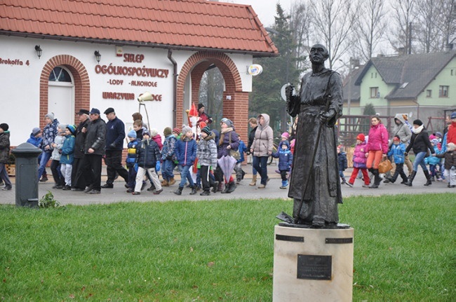 Św. Mikołaj na drezynie!