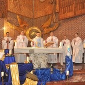 Eucharystia w kościele św. Maksymiliana w Tarnowie
