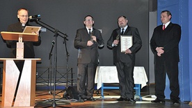  W tym roku doceniono dwóch miejscowych przedsiębiorców: Józefa Barneta i Klaudiusza Janika (po prawej)