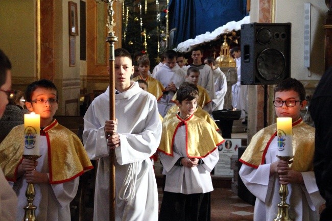 Eucharystia, koncert i kremówki