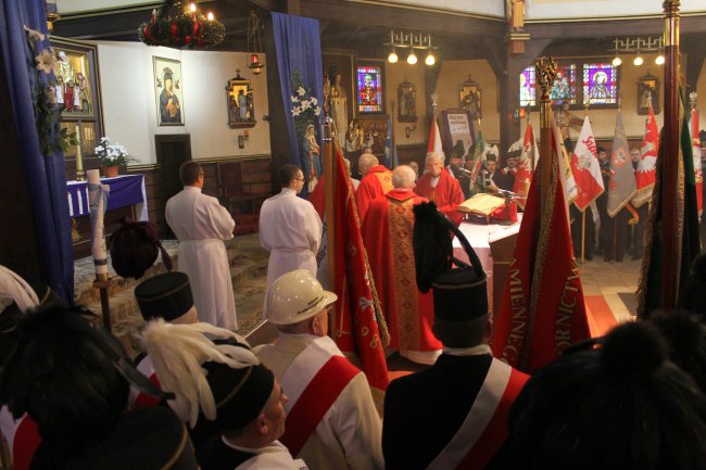 Uroczystość w rocznicę stanu wojennego w Zabrzu