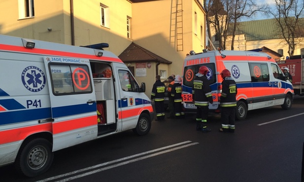 Jak podkreślają strażacy, akcja była bardzo trudna z powodu dużego zadymienia