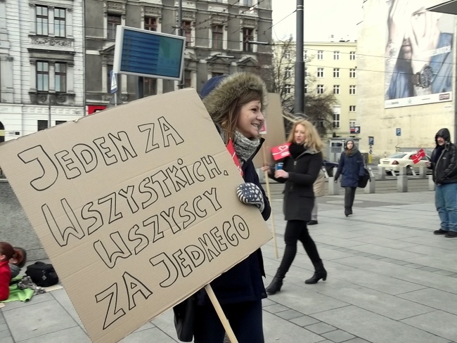 Konfesjonal przed Galerią Krakowską