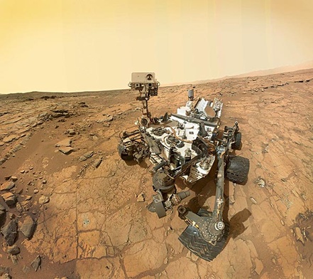 Należący do NASA łazik Curiosity prowadził badania stężenia metanu w atmosferze Marsa od sierpnia 2012 r. 