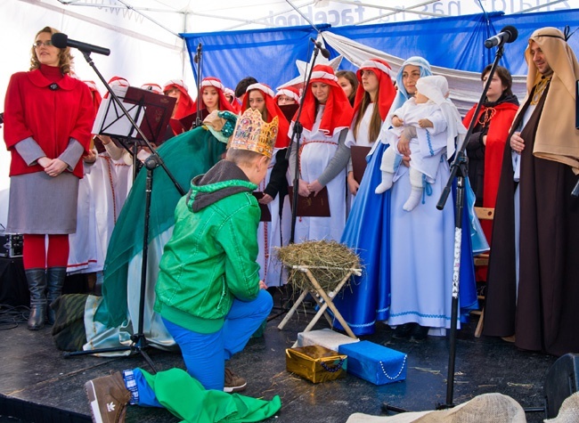 Orszak Trzech Króli w Skawinie 2014 r.