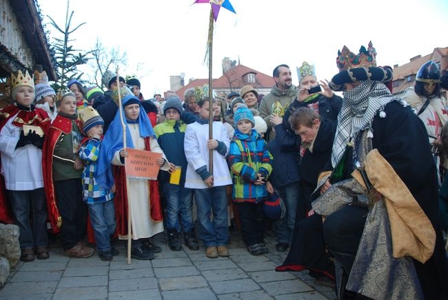 Orszak Trzech Króli w Sandomierzu 