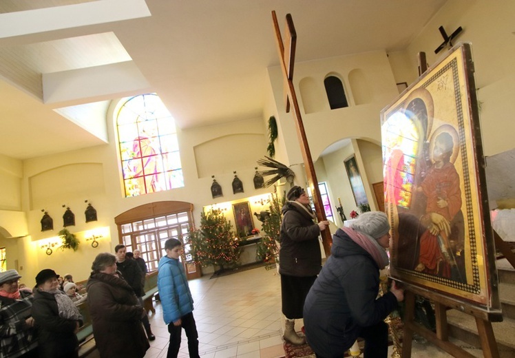 Symbole ŚDM w Siemianowicach