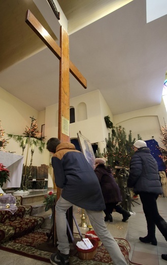 Symbole ŚDM w Siemianowicach