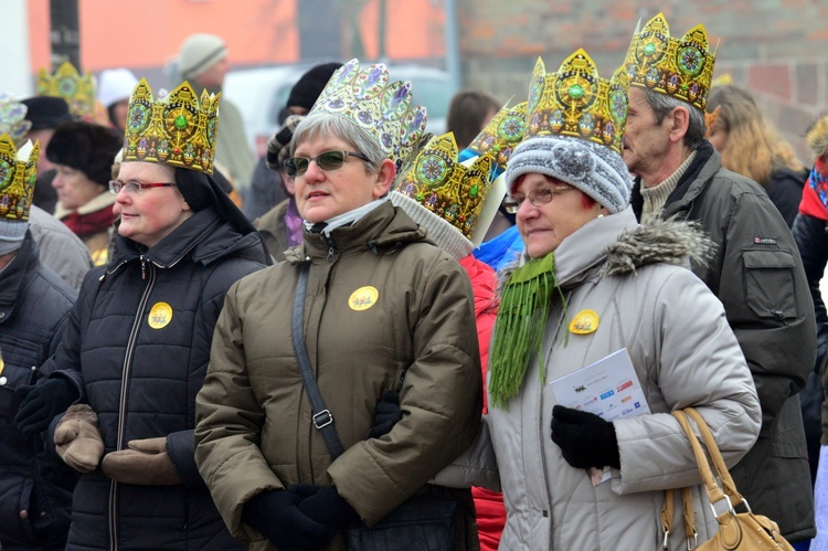 Nowa Ruda Słupiec - orszak - w drodze