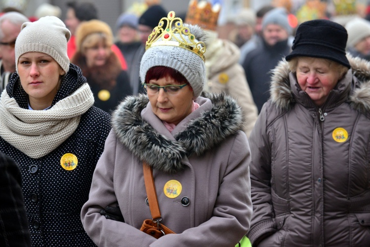 Nowa Ruda Słupiec - orszak - w drodze