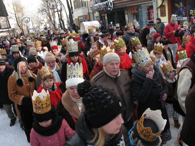 Orszak na Krupówkach