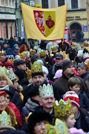 Świdnica - orszak - Rynek