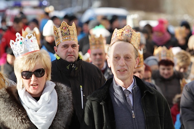 Orszak Trzech Króli w Myślenicach 