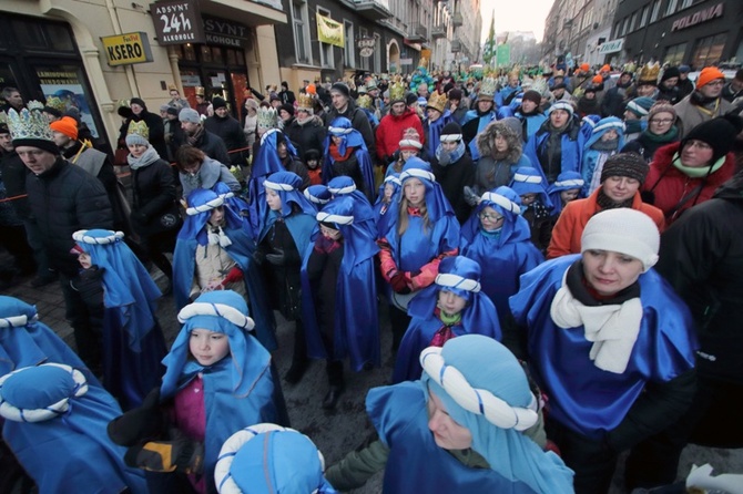 Orszak Trzech Króli w Katowicach - część 1