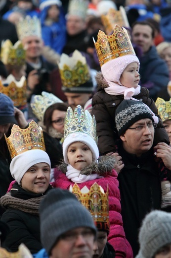 Orszak Trzech Króli w Katowicach - część 1