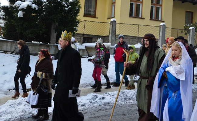 Orszak Trzech Króli w Makowie Podhalańskim