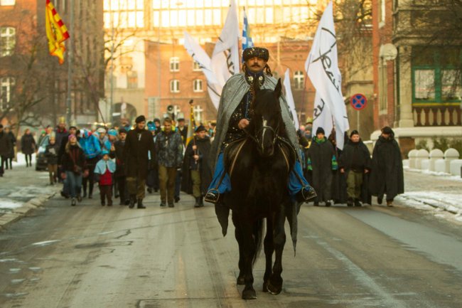 Orszak Trzech Króli 2015 w Bytomiu