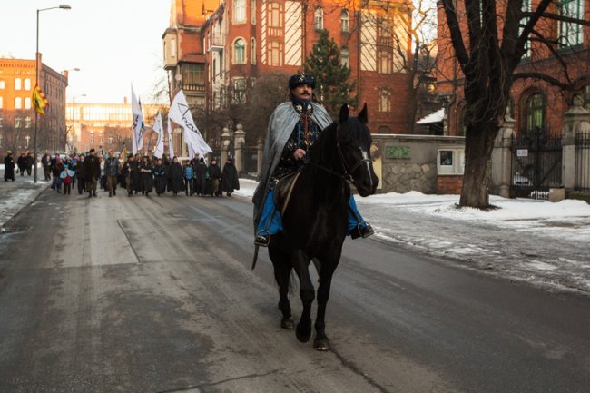 Orszak Trzech Króli 2015 w Bytomiu