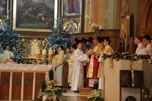 Msza św. w 1. rocznicę sakry i ingresu bp. Romana Pindla