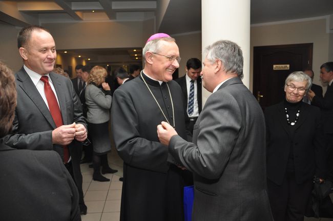 Spotkanie biskupa z samorządowcami