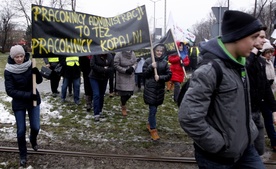 "2 tys. górników kontynuuje protest"