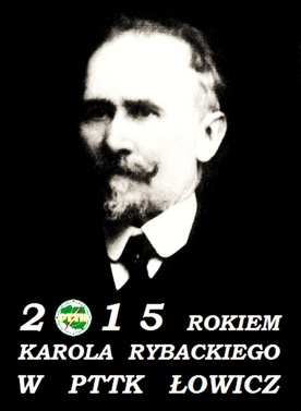 Logo obchodów "Roku Karola Rybackiego"