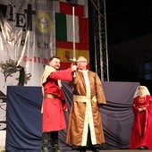 Spektakl "Franciszek" na Święcie Młodych w Jastrzębiu