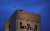 Protest mieszkańców pod kopalnią "Brzeszcze"