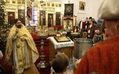 Liturgia święta w krakowskiej cerkwi