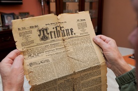 Gazeta "Tribune" z XIX wieku