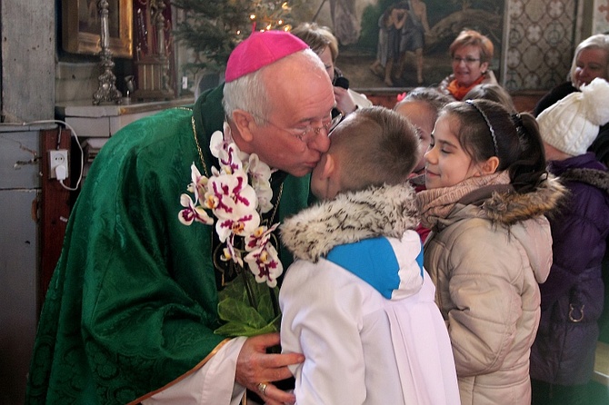 Poświęcenie dzwonów w Skułach