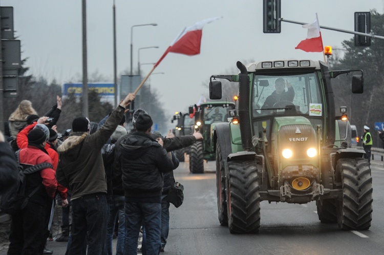 Rolnicy protestują