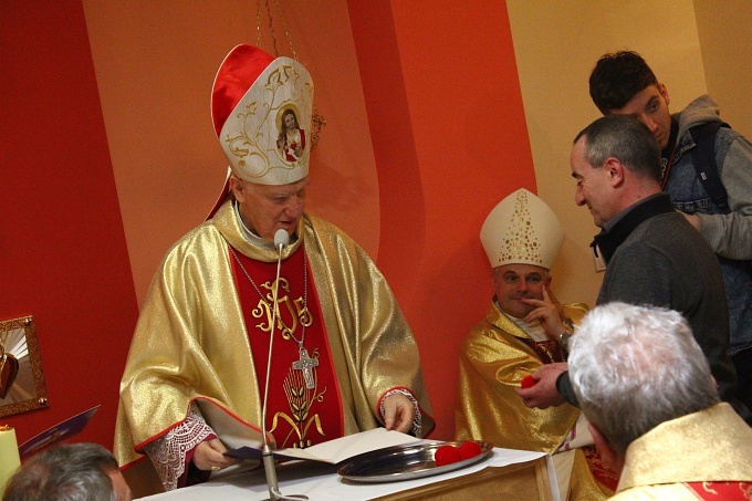 Poświęcenie hospicjum w Świdnicy