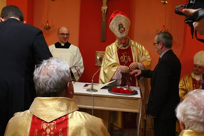 Poświęcenie hospicjum w Świdnicy