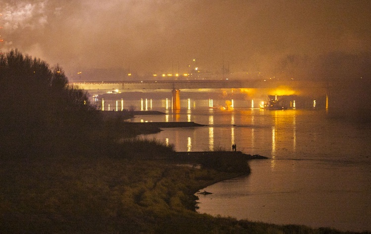 Pożar Mostu Łazienkowskiego