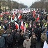 Rolnicy protestowali w Warszawie