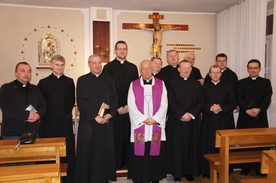 Na początku Wielkiego Postu księża ze wspólnoty Przymierze Kapłańskie spotkali się z bp. Andrzejem F. Dziubą